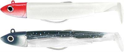 Fiiish BM70/1 BM765 Double Combo Blanc/Blue Pailette Silikon Yem - 1