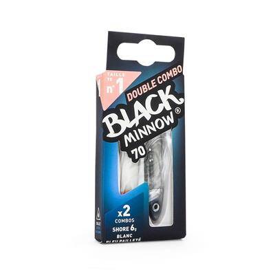 Fiiish BM70/1 BM765 Double Combo Blanc/Blue Pailette Silikon Yem - 2