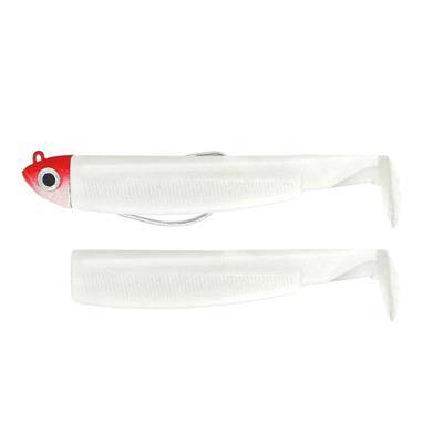 Fiiish BM90/2 BM3002 Combo Shore 5gr White-Redhead Silikon Yem - 1