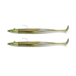 Fiiish Crazy Paddle Tail CPT120 CPT1442 x2 Combo 15gr Khaki Silikon Yem - Fiiish