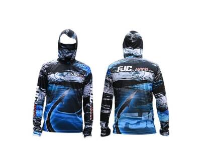 FJC DİJİTAL BASKILI BAFLI KAPŞONLU UZUN KOL - 1