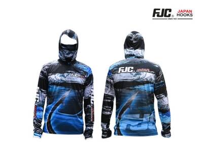 FJC DİJİTAL BASKILI BAFLI KAPŞONLU UZUN KOL - 2