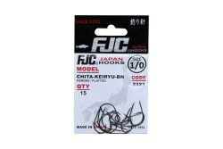 FJC2323 CHINTA KEIRYU BLACK NIKEL - FJC HOOKS JAPON