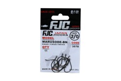 FJC3578 MARU SODE RINGED BLACK NIKEL - 1