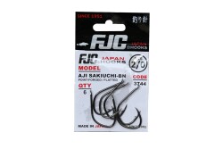 FJC3744 AJI SAKIUCHI BLACK NIKEL - FJC HOOKS JAPON