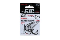 FJC3744 AJI SAKIUCHI BLACK NIKEL - FJC HOOKS JAPON