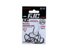 FJC3813 ISEAMA BLACK NIKEL - FJC HOOKS JAPON