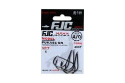 FJC4867 FUKASE BLACK NIKEL - FJC HOOKS JAPON