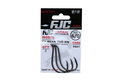 FJC5621 FX BEAK TUE BLACK NIKEL - FJC HOOKS JAPON