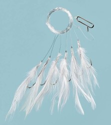 Fladen Beyaz Tüylü 6 Köstek Hazır Takım - FLADEN