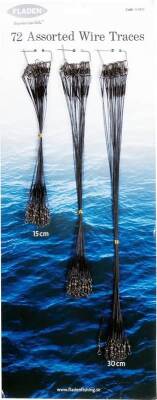 Fladen Çelik Tel Kartela Siyah 15-25-30 cm - 2