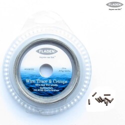 Fladen Çelik Tel Makara 10M-Siyah - 2