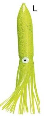 Fladen Dev Silikon Kalamar Fosforlu 30 cm - 35