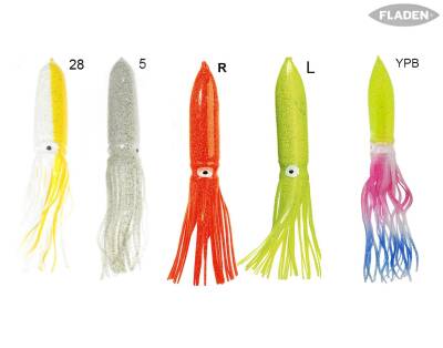 Fladen Dev Silikon Kalamar Fosforlu 30 cm - 7