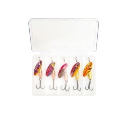 FLADEN DÖNER KAŞIK SETİ RAINBOW SHR. 5.5 CM 8GR 5P - FLADEN