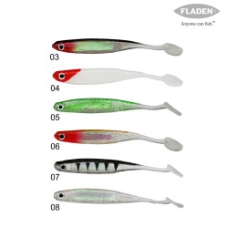 FLADEN GLIMMER SHIMMER MINNOW 10 CM 5P - 3