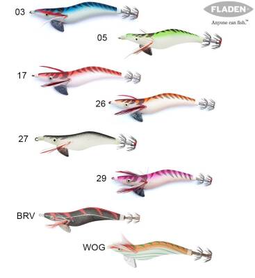 Fladen Kurşunlu Kalamar Zokasi 3 G - 138