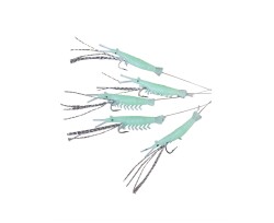 Fladen Living Shrimp Mezgit 5 Köstek Hazır Takım - FLADEN