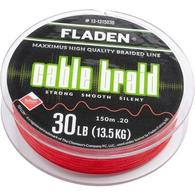Fladen Maxximus Cable Braid 150M Kırmızı İp Misina - 1