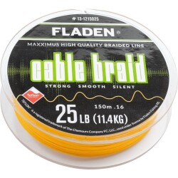 Fladen Maxximus Cable Braid 150M Sarı İp Misina - FLADEN