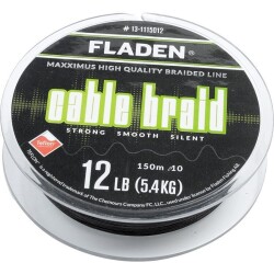 Fladen Maxximus Cable Braid 150M Siyah İp Misina - FLADEN