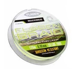 Fladen Maxximus Pe Örgü İp Misina 120m Sarı - FLADEN