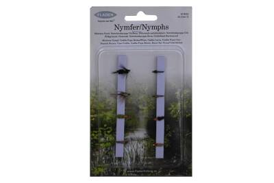 Fladen Nymphs Fly Sinek Seti N.12 8P - 1