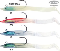 Fladen Portland Eel Zokali Silikon Yem 3P 20 cm - 42