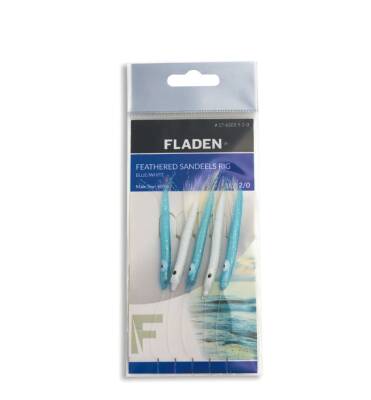 FLADEN SABIKI FEATHERED BLUE/WHİTE 2/0 5K - 1