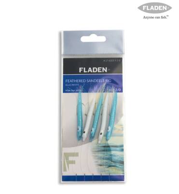 FLADEN SABIKI FEATHERED BLUE/WHİTE 2/0 5K - 2