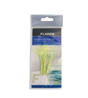 FLADEN SABIKI FEATHERED TAIL RIG LUMI 40 3K - 1