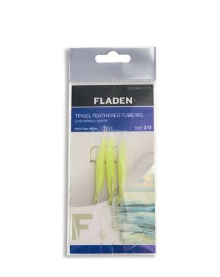 FLADEN SABIKI TINSEL FEATHERED TUBE LUMİ 3/0 3K - 1