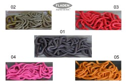 Fladen Vermz Kum Solucan, 8.5 cm 20P - 2