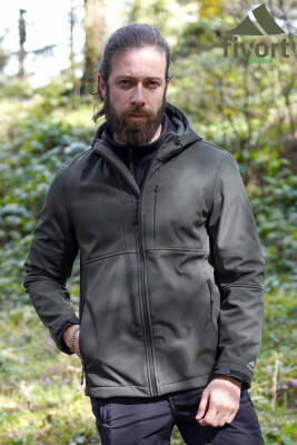 FLAM2 SOFTSHELL MONT HAKİ #3XL - 1