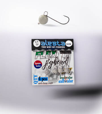 FLEX JIGHEAD GLOW 4P 3.5G - 2