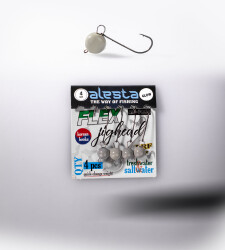 FLEX JIGHEAD GLOW 4P 4G - 2