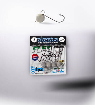 FLEX JIGHEAD GLOW 4P 4G - 2