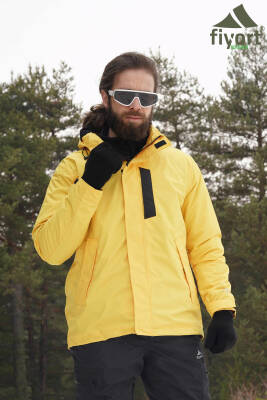 FLOYEN YAĞMURLUK SARI #XL - 1