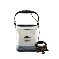 Fubelo Flar Katlanır Beyaz Balıkçı Kovası - Fubelo 