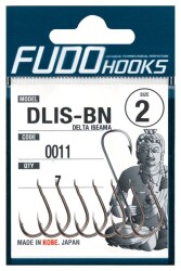 Fudo 0011 Delta Iseama Tırtıklı Pala Black Nikel İğne 2 - 2