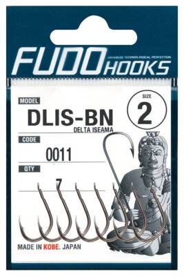 Fudo 0011 Delta Iseama Tırtıklı Pala Black Nikel İğne 2 - 2