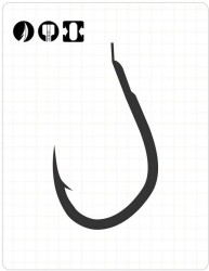 Fudo 0011 Delta Iseama Tırtıklı Pala Black Nikel İğne - FUDO