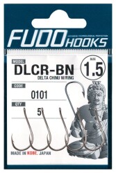Fudo 0101 Delta Chinu W/Ring Black Nikel İğne 2 - 3