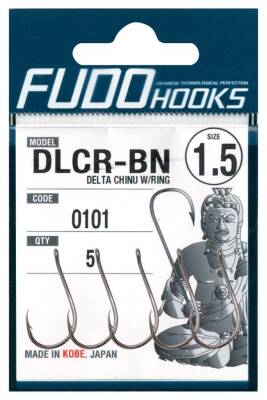Fudo 0101 Delta Chinu W/Ring Black Nikel İğne 2 - 3