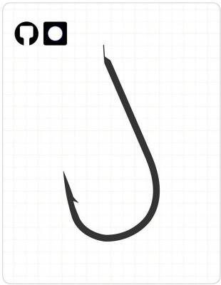 Fudo 1801 Chika Black Nikel İğne 1/0 - 1