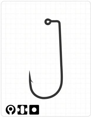 Fudo 2101 Ab Jig Black Nikel İğne 5/0 - 1