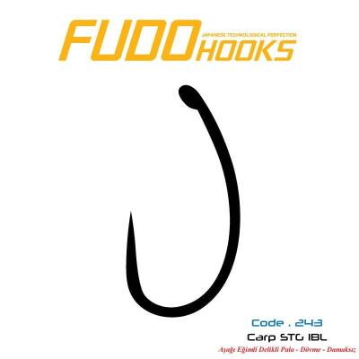Fudo 2431 Carp STG-1 Black Nikel İğne 6 - 2