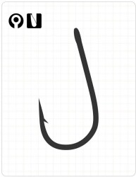 Fudo 2701 Round Black Nikel İğne - FUDO