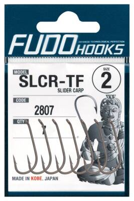 Fudo 2801 Slider Carp Black Nikel Sazan İğnesi - 2
