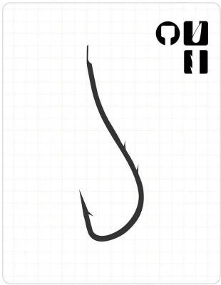Fudo 2901 Ryusen Çift Tirnak Black Nikel İğne 1/0 - 1